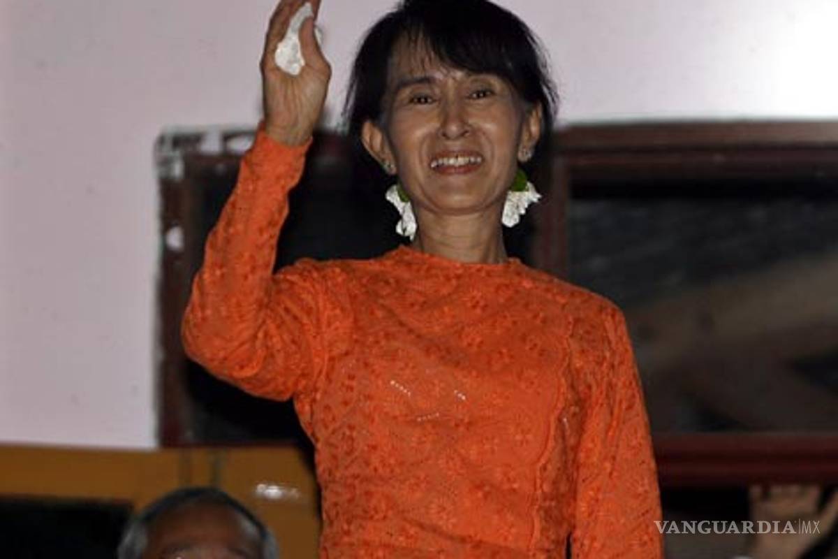 Suu Kyi está a un paso de la victoria electoral en Myanmar