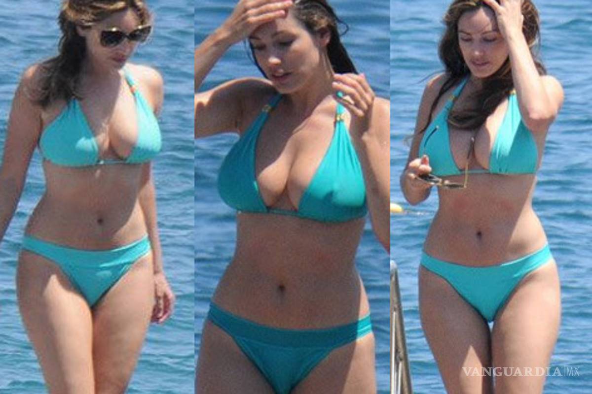 Bikinazo de Kelly Brook deslumbra en Italia
