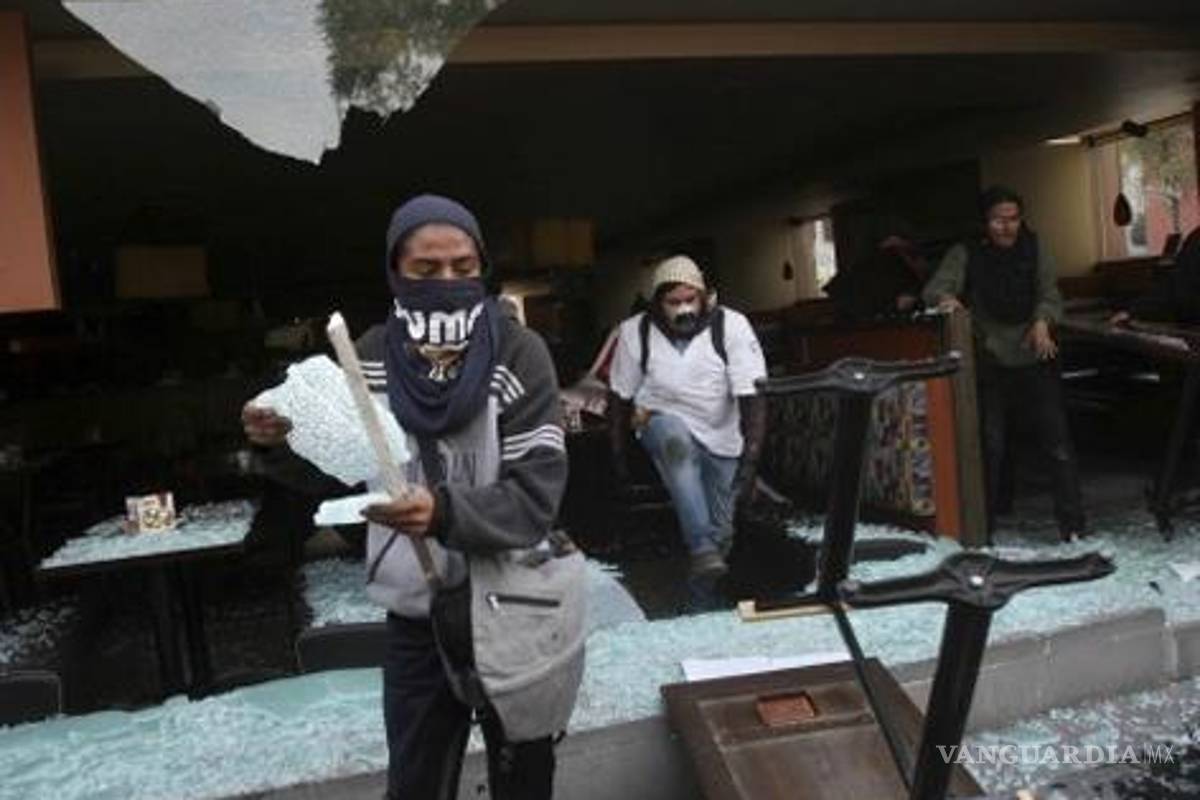 Identifica la PGJDF a &quot;responsables&quot; de los desmanes de diciembre