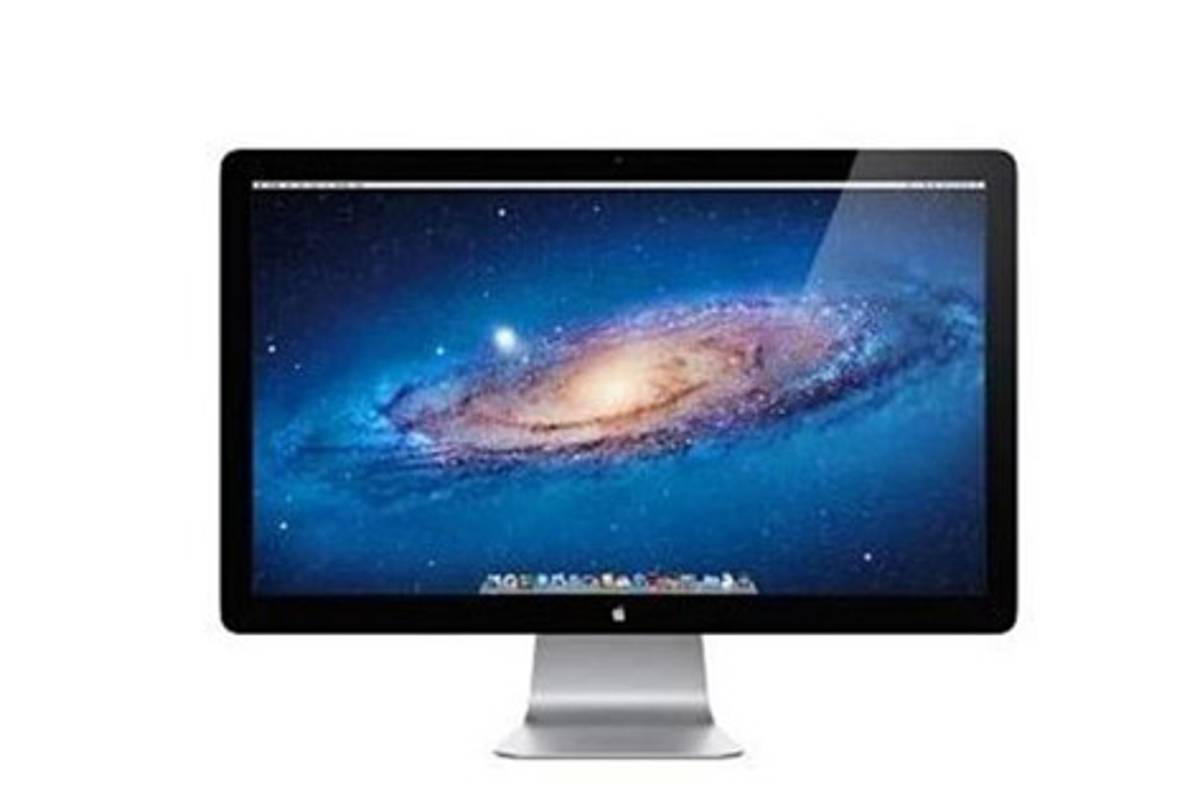 La manzana estrena el monitor Apple Thunderbolt Display