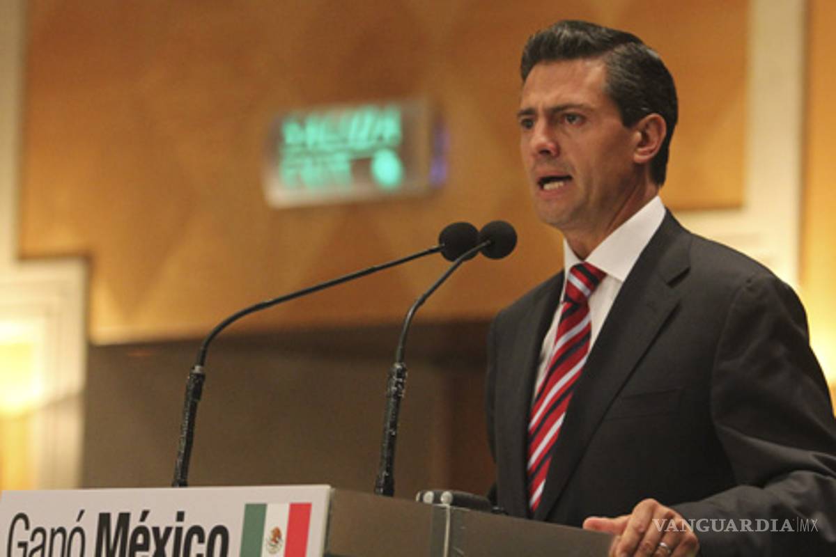 Mentira de compra de votos engañó hasta a Calderón: Peña Nieto