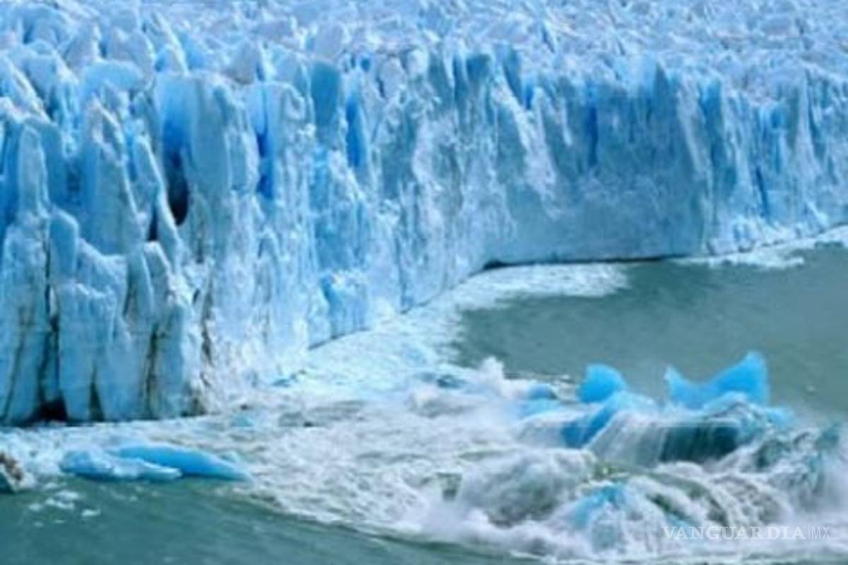 El imponente glaciar Perito Moreno inició su proceso de ruptura