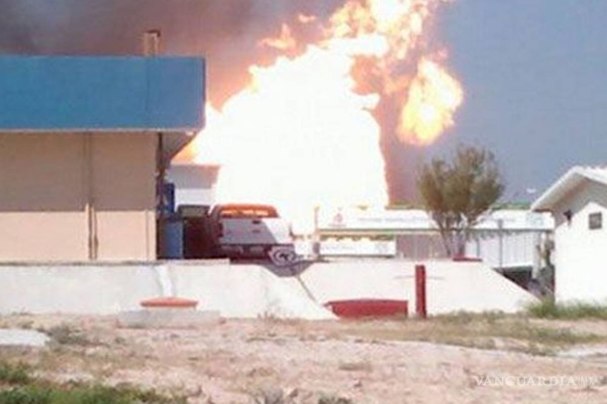 Reportan explosión en instalaciones de la refinería Pemex Reynosa