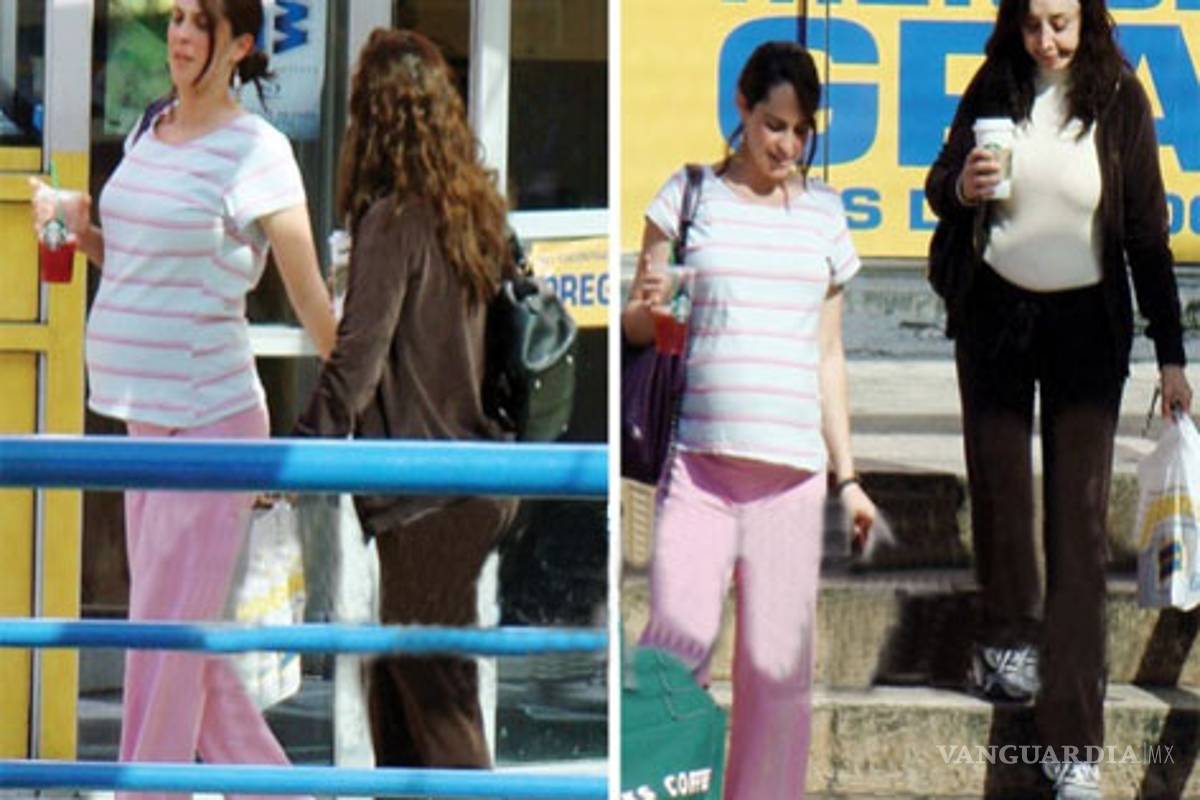 Irán Castillo luce su embarazo