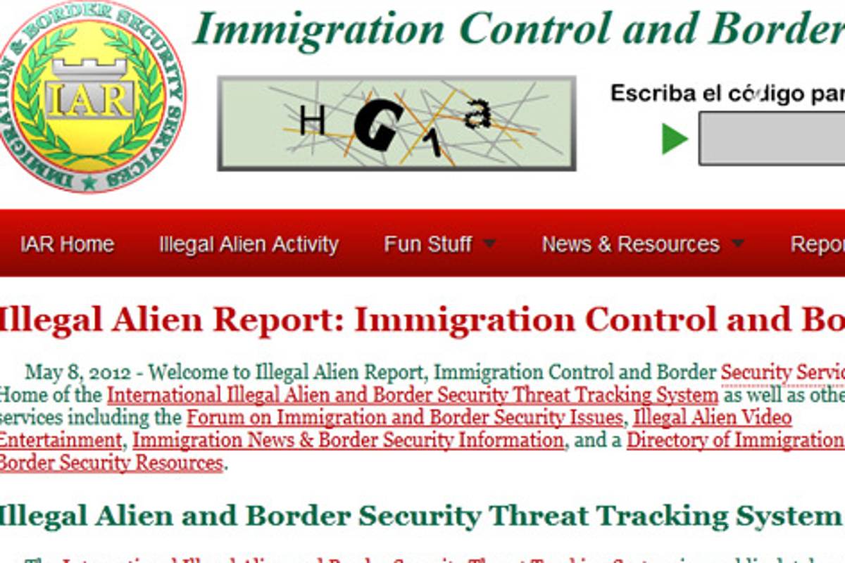 Crean sitio para detectar ilegales en Estados Unidos