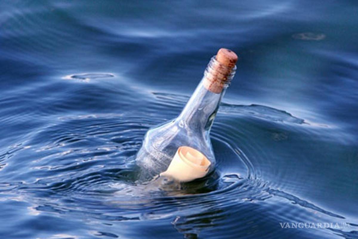Mensaje en una botella de casi 100 años bate un récord mundial