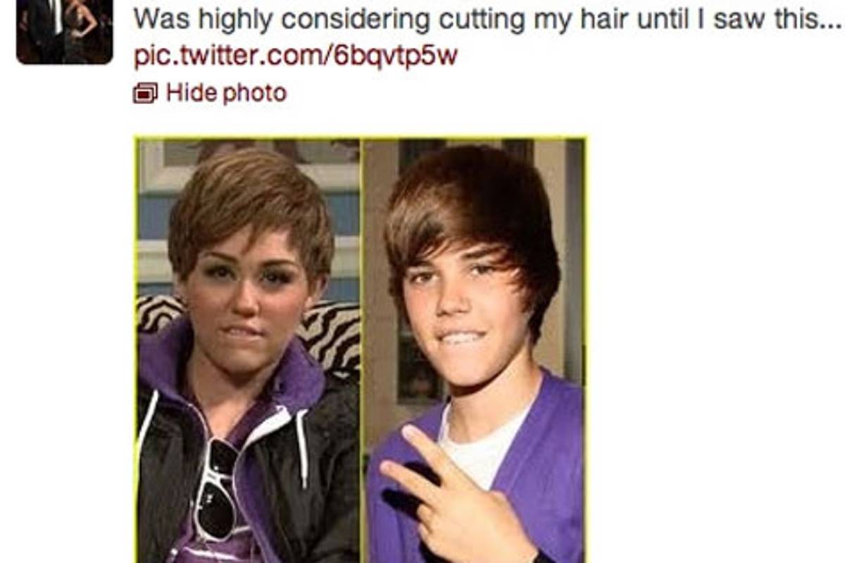 Miley Cyrus critica nuevamente a Justin Bieber