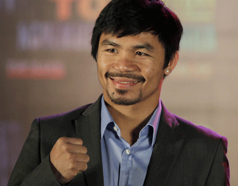 Pacquiao es la figura de un video musical