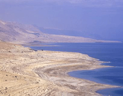 El Mar Muerto quedó casi seco hace 125 mil años