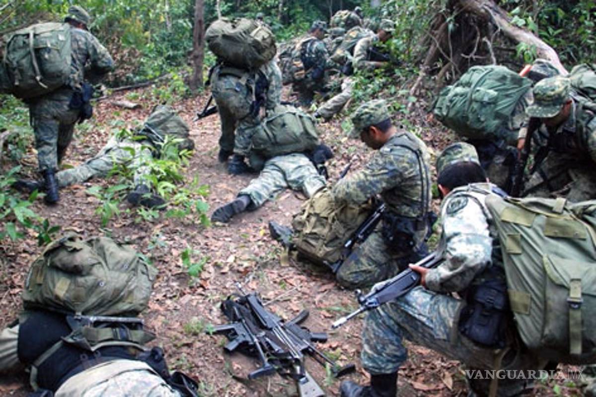 Sedena prepara fuerza élite para operaciones en la selva
