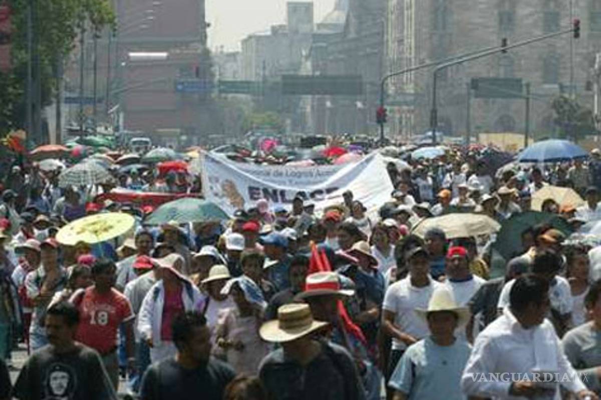 Anuncian paro de medio millón de maestros