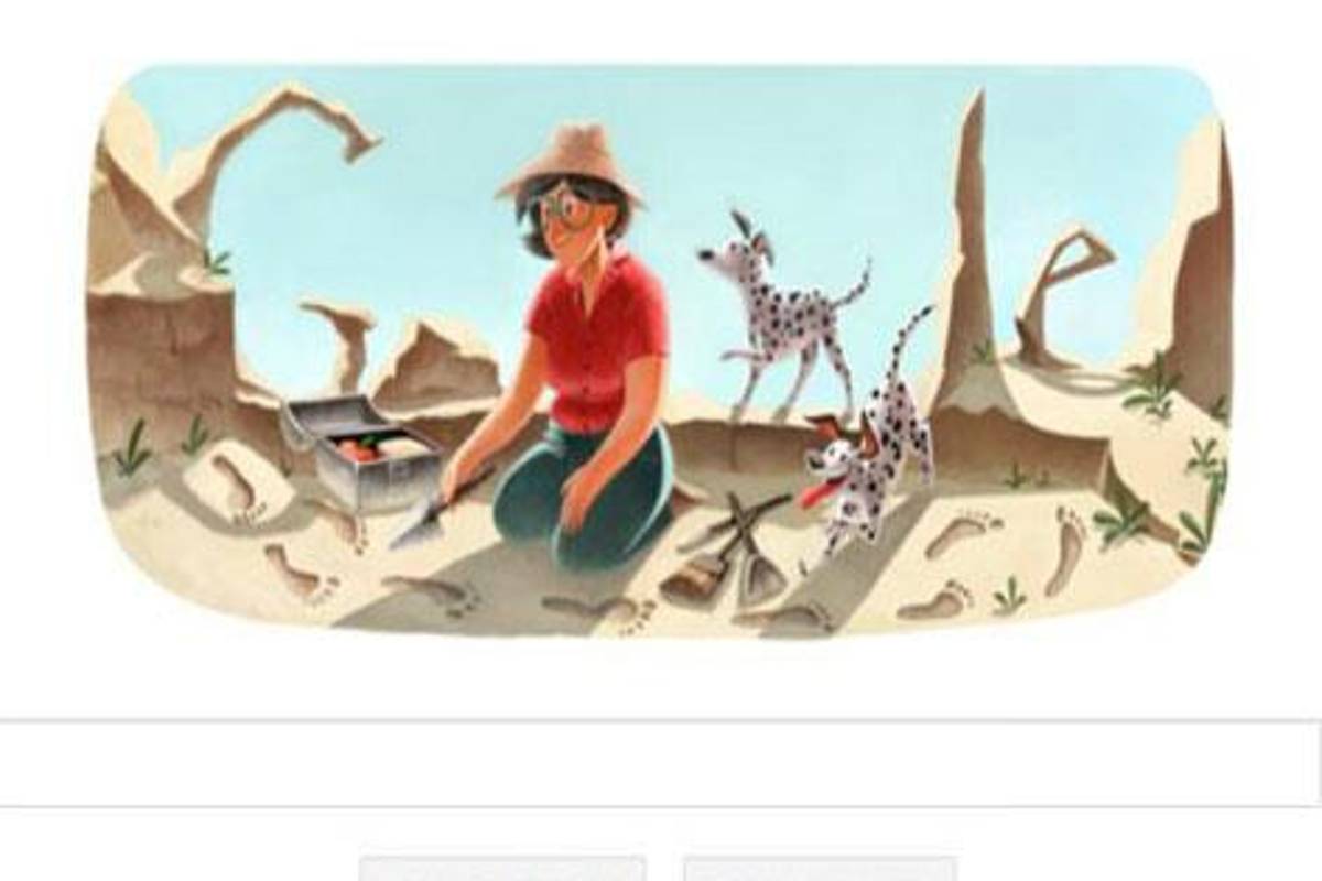 Google homenajea a la arquéologa Mary Leakey