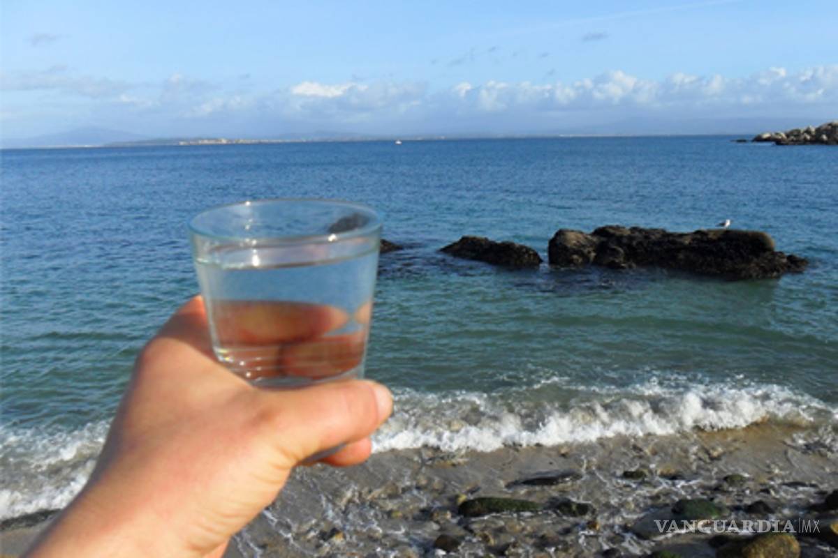 Vuelven potable el agua de mar a menor costo