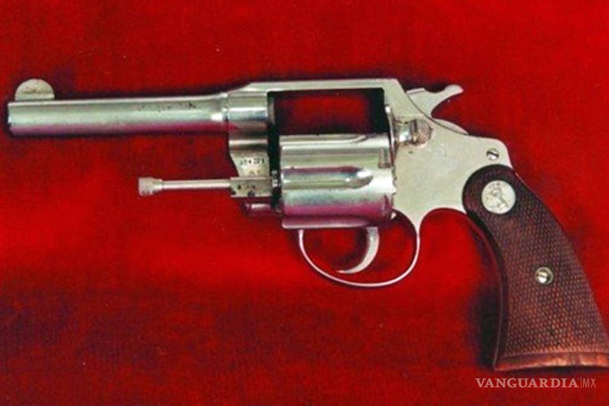 Subastarán el revólver de `Al' Capone