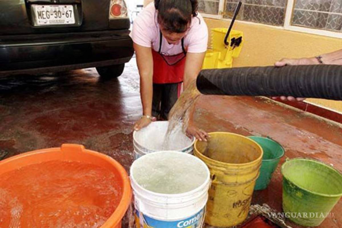 Enfrentan desabasto de agua 13 municipios de Tamaulipas