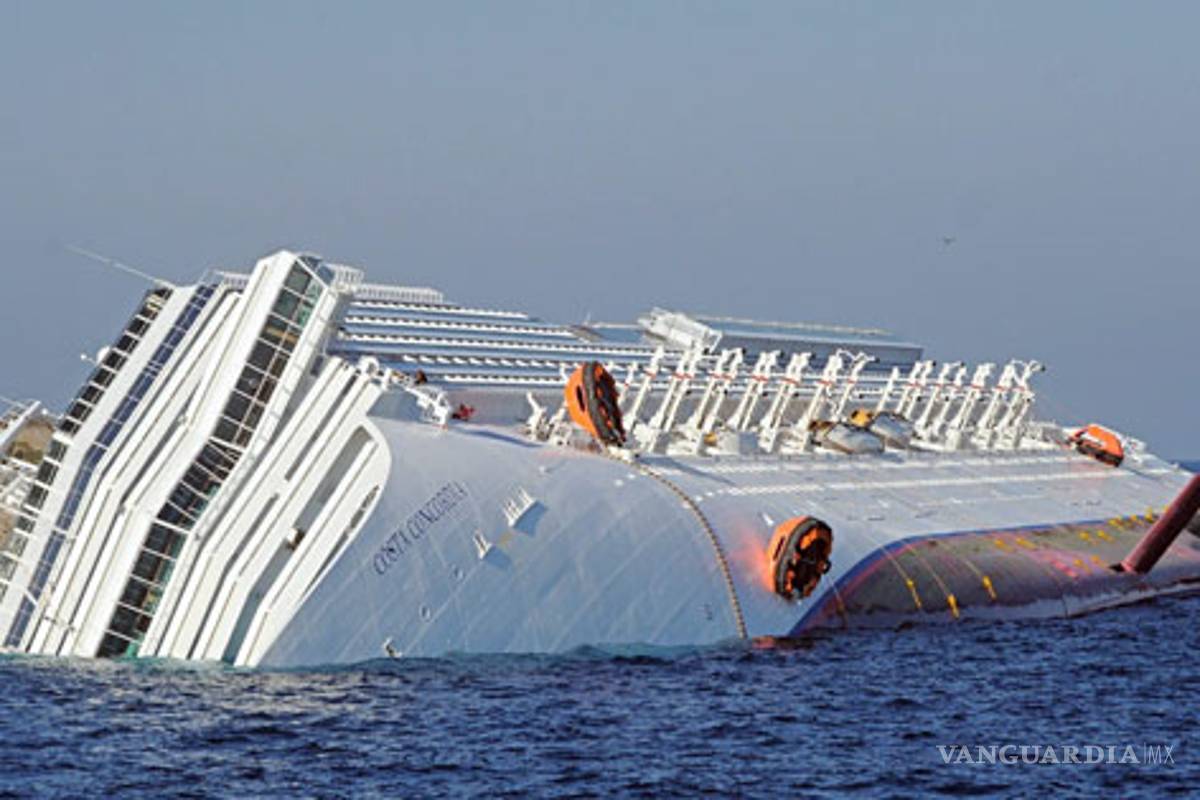 Hay dos mexicanos entre pasajeros de crucero hundido en Italia
