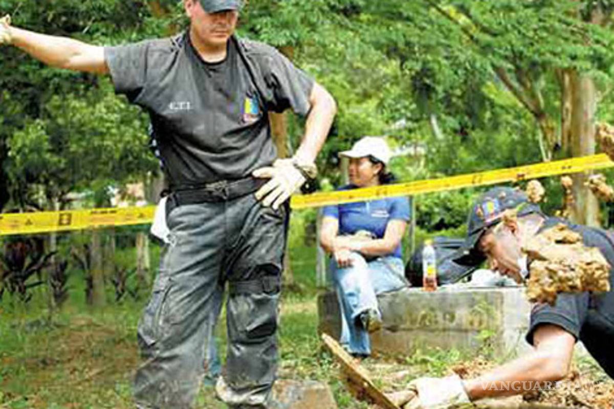 Descubren una fosa común de las FARC