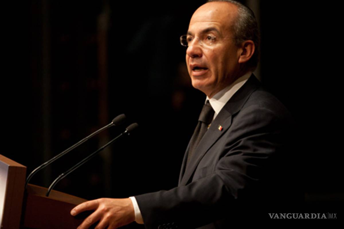 'No más armas', exige Calderón a EU