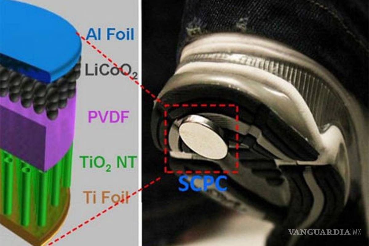 Inventan batería para smartphones que se recarga caminando