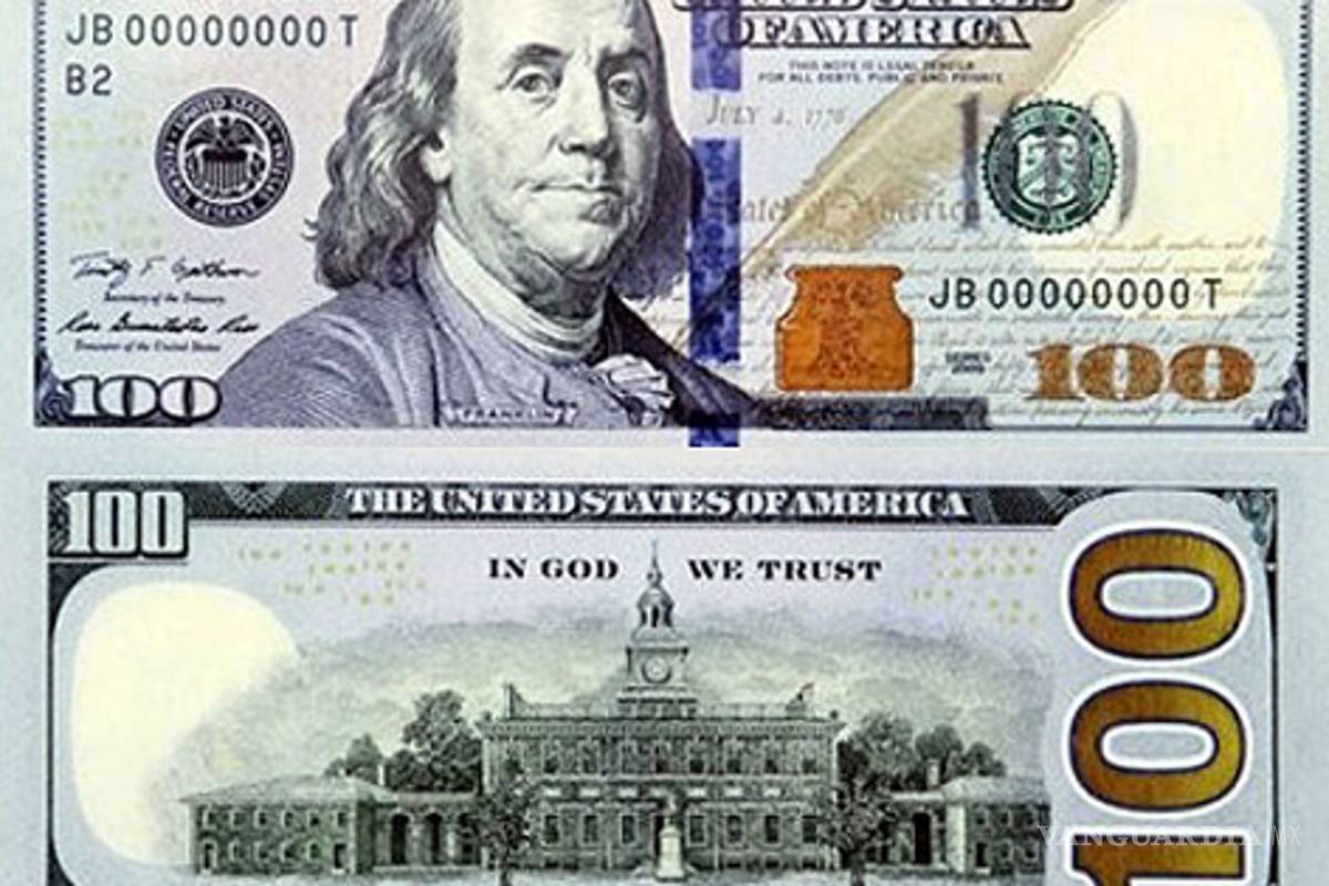 Divulga EU detalles de nuevo billete de 100 dls