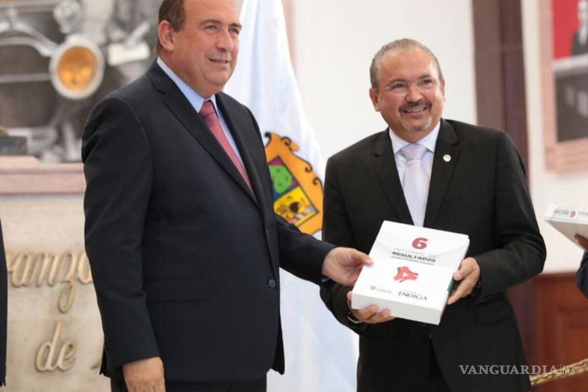 Gobernador de Coahuila entrega sexto informe al Congreso