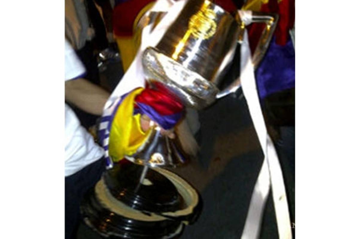 Así quedó la Copa del Rey que tiró Sergio Ramos