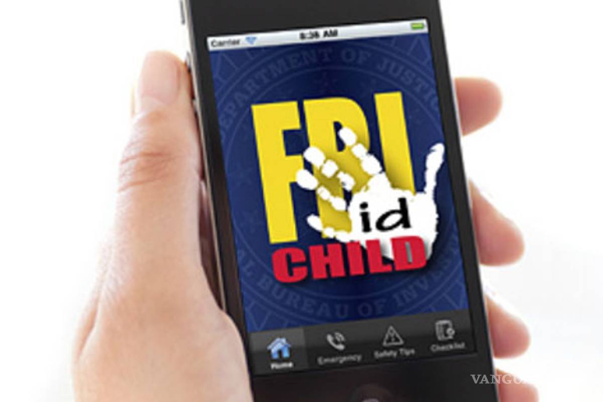 FBI lanza aplicación para alertar sobre niños desaparecidos