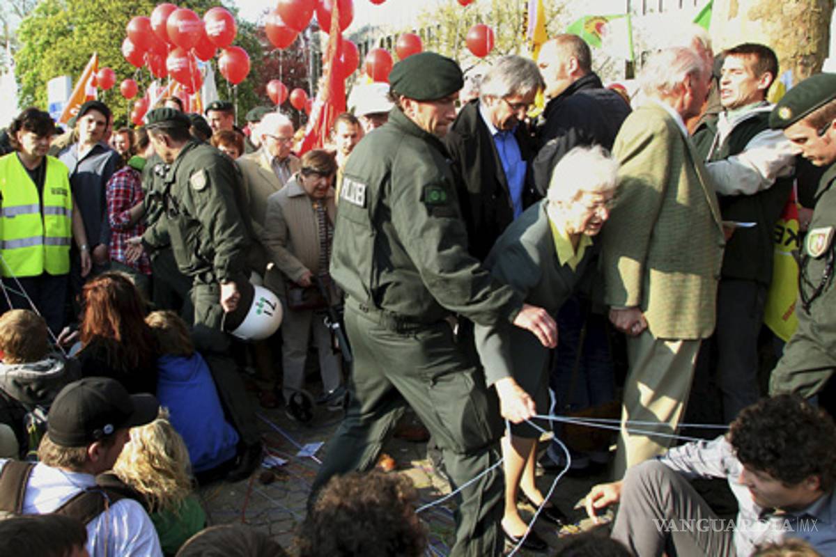 Fuertes protestas antinucleares en Alemania