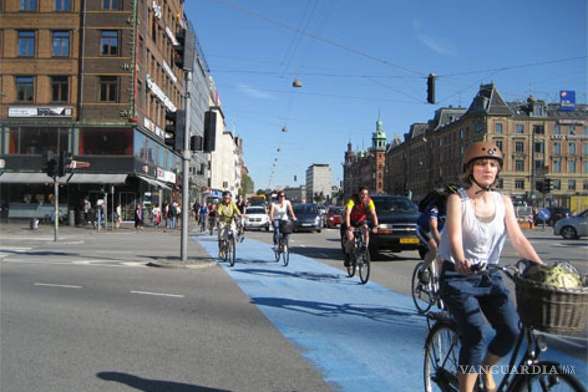 Copenhague: Antes y después del carril-bici