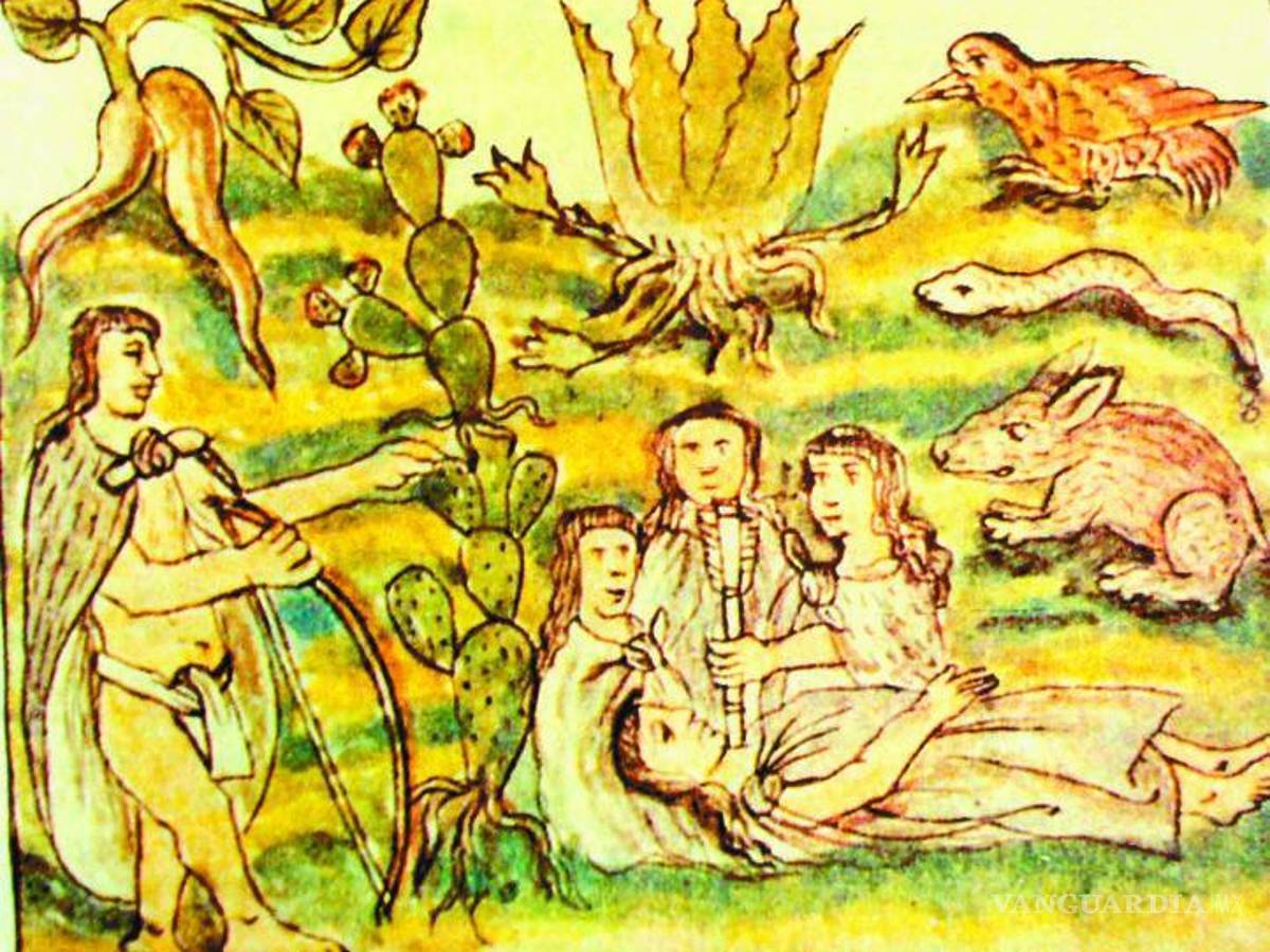 $!Aguerridos. Representación de los Chichimecas en el Códice Florentino