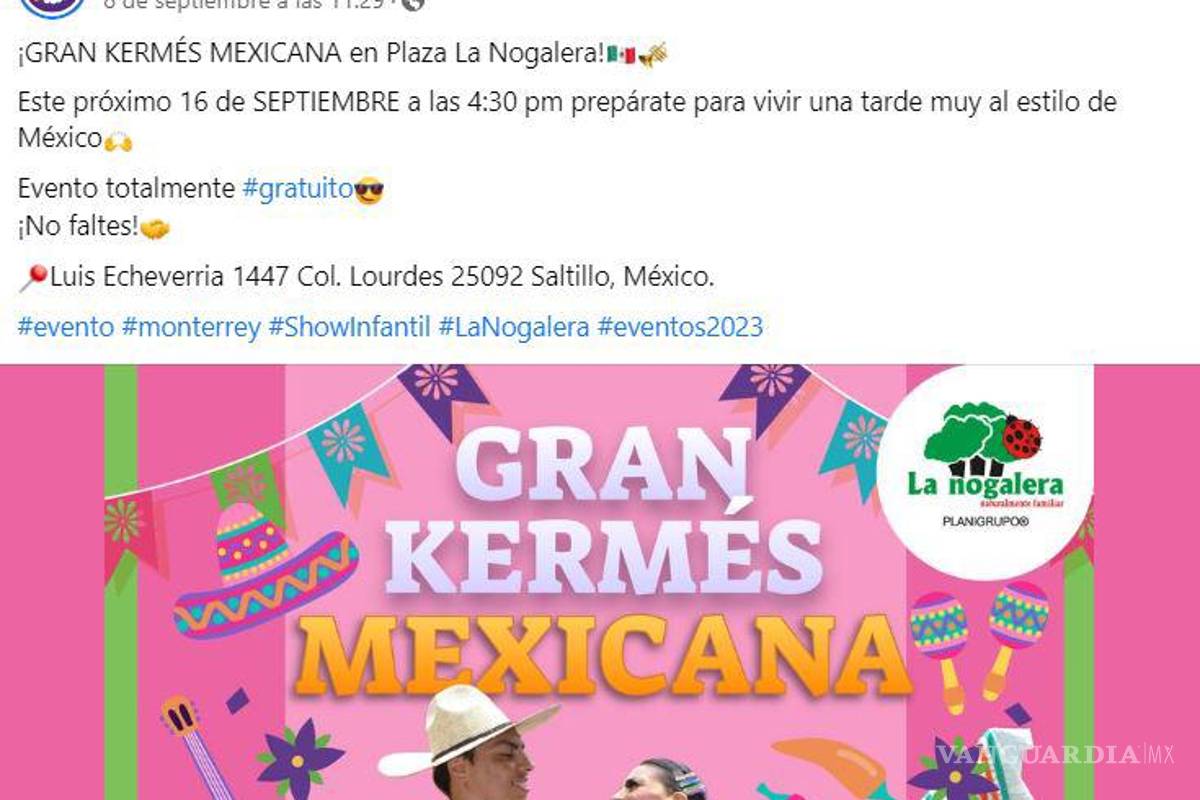 $!De acuerdo al post la entrada para ingresar será gratuita.