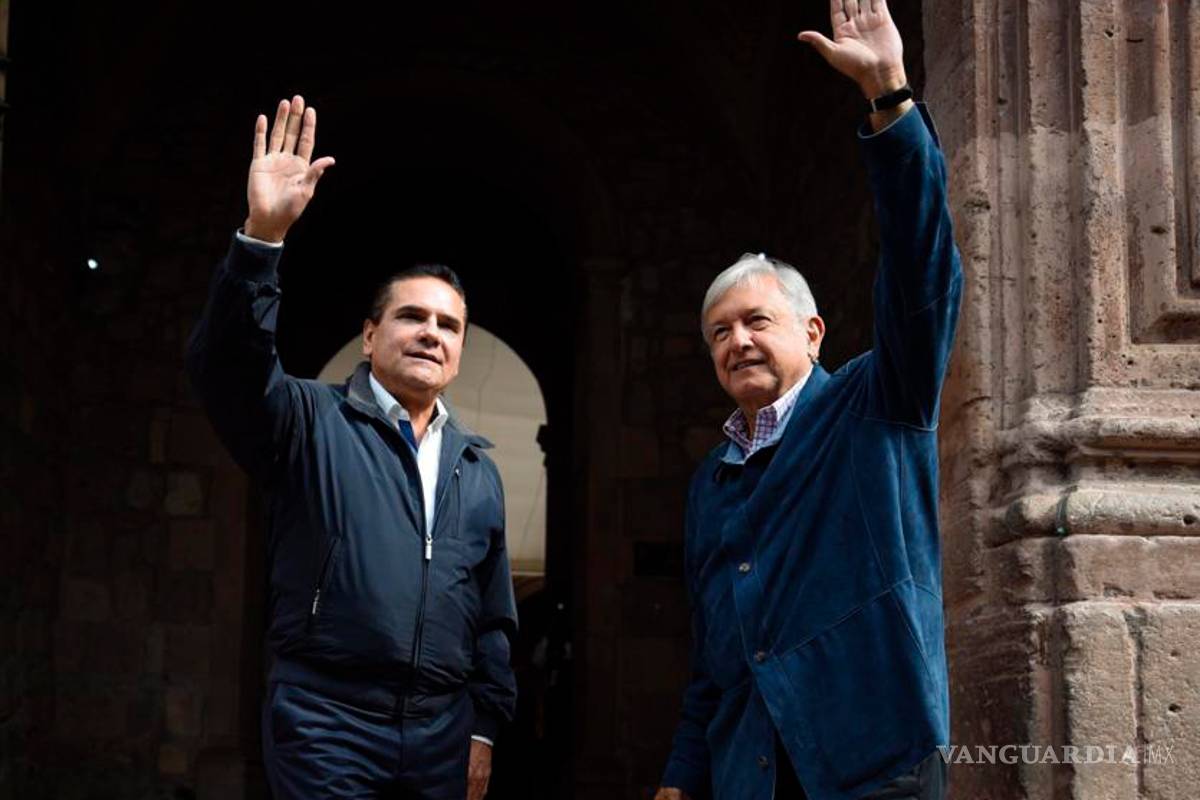 AMLO trabajará en conjunto con Aureoles: 'no nos queda de otra', dice