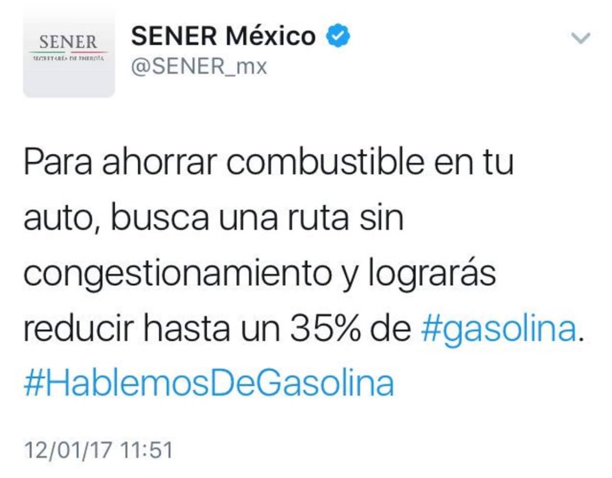 $!Tips de la Secretaría de Energía para ahorrar gasolina, generan burlas