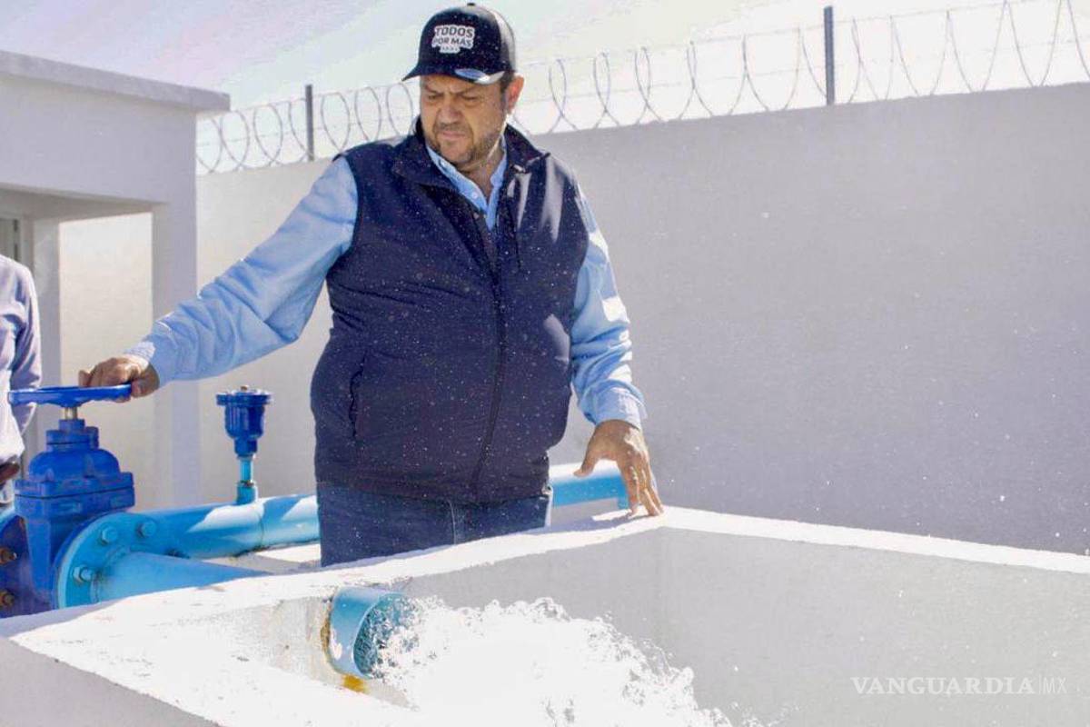 Vecinos reconocen mejoras en el servicio de agua potable en Ramos Arizpe tras entrega del pozo Minerva 2