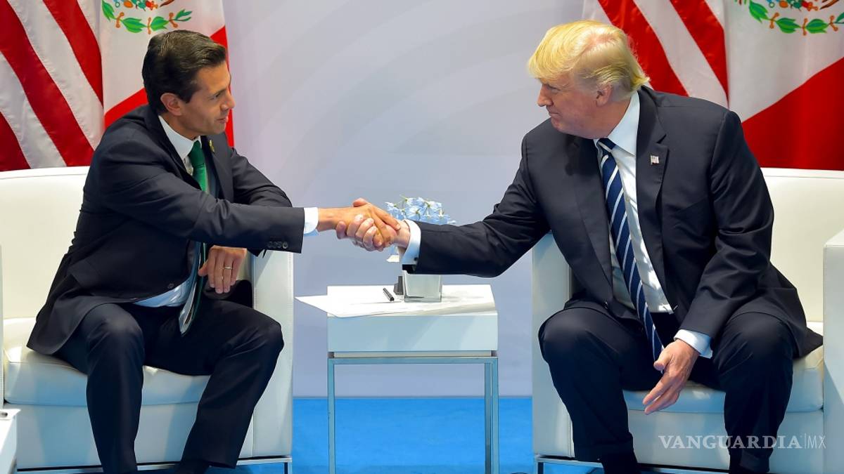 Trump instó a Peña Nieto a dejar de decir que México no va a pagar el muro