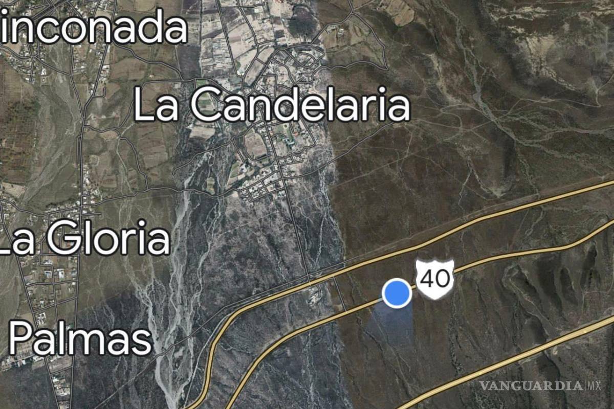 Reportan tráfico detenido por más de 2 horas en la carretera Saltillo-Monterrey; conductores señalan accidente vial