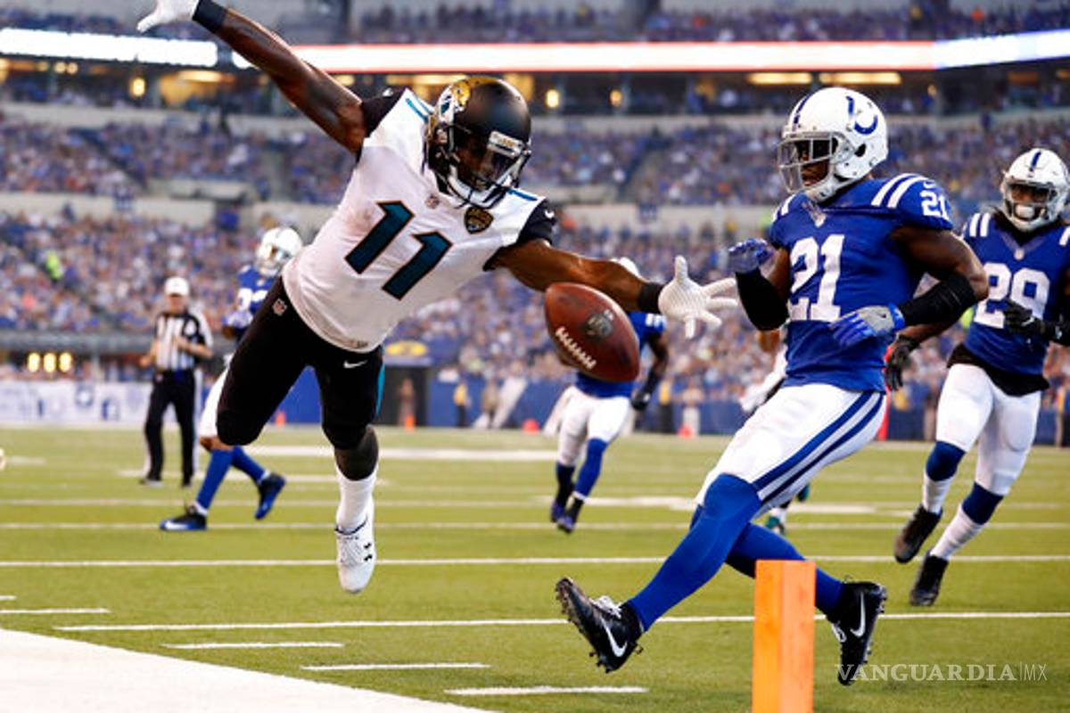Jaguars aplastaron a los Colts