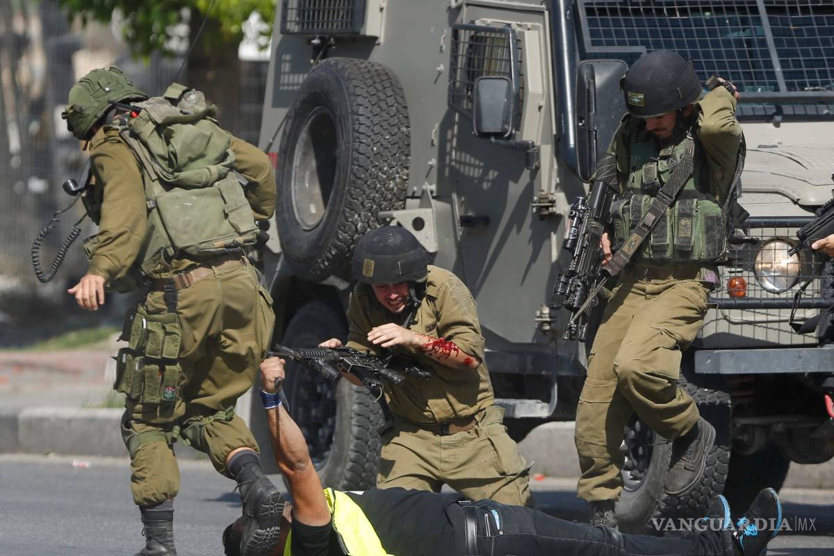 Secuencia del ataque terrorista contra un soldado israelí