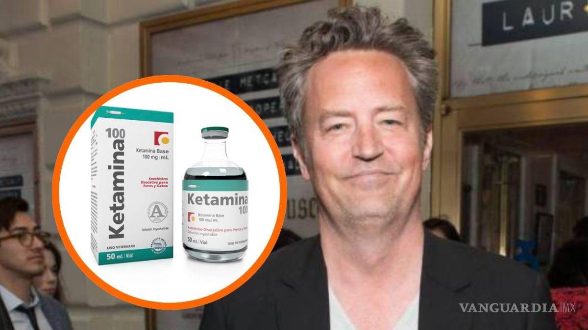 ¿Qué es la ketamina? El anestésico que se vincula a la muerte de Matthew Perry