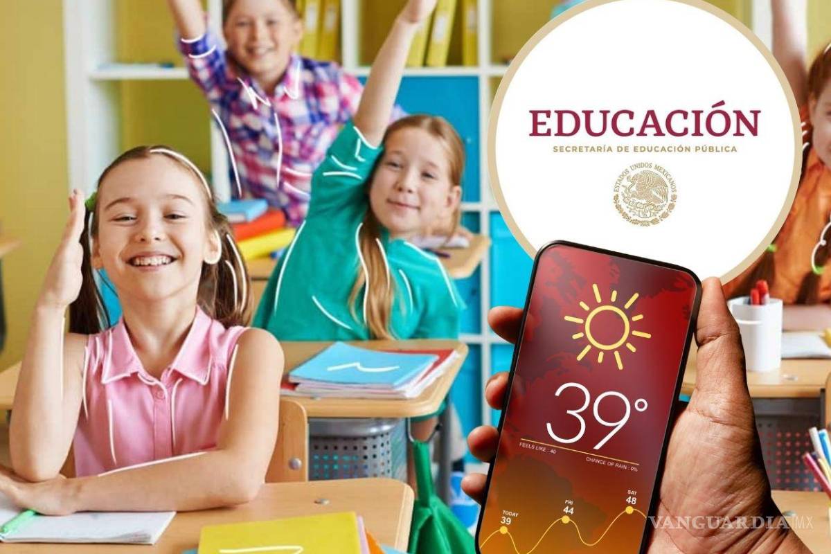 ¿SEP adelantará vacaciones de verano para preescolar, primaria y secundaria por ola de calor en México?