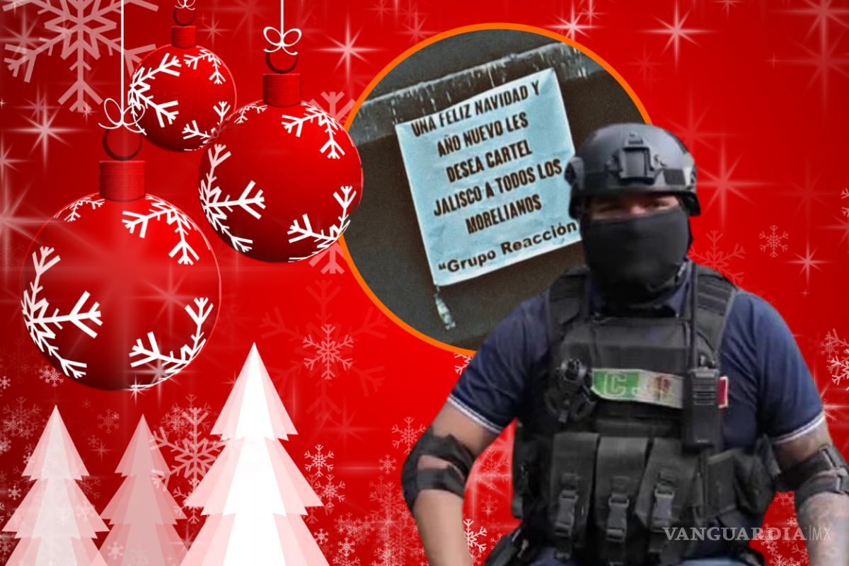 Con narcomanta, grupo delictivo desea ‘feliz Navidad y Año Nuevo’ en Morelia, Michoacán