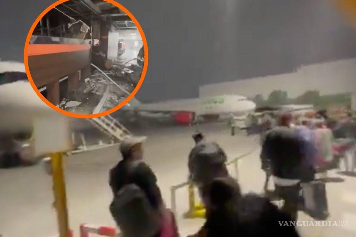 Alerta por incendio en Aeropuerto Internacional de Monterrey; evacúan a 400 personas