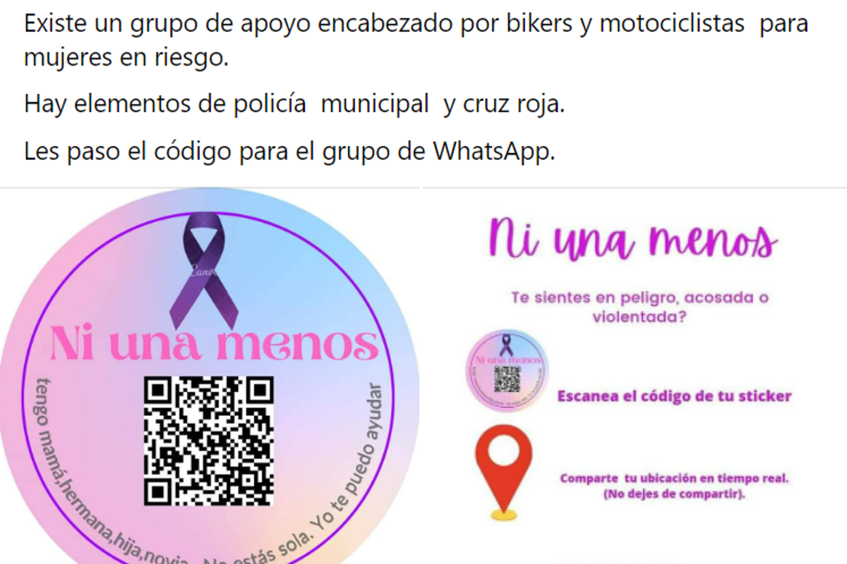 Saltillo: entre mujeres, llaman a unirse a apps por ola de desapariciones