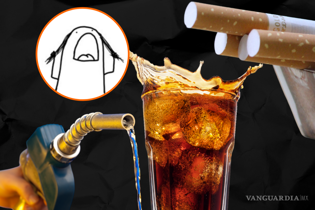 Mi dinerooo... Aumentará el impuesto a la gasolina, los cigarros y las bebidas en 2024