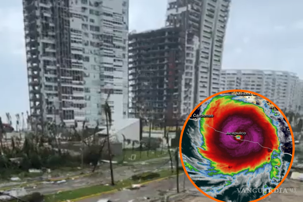 Protección Civil declara Estado de Emergencia en Guerrero tras paso de huracán Otis