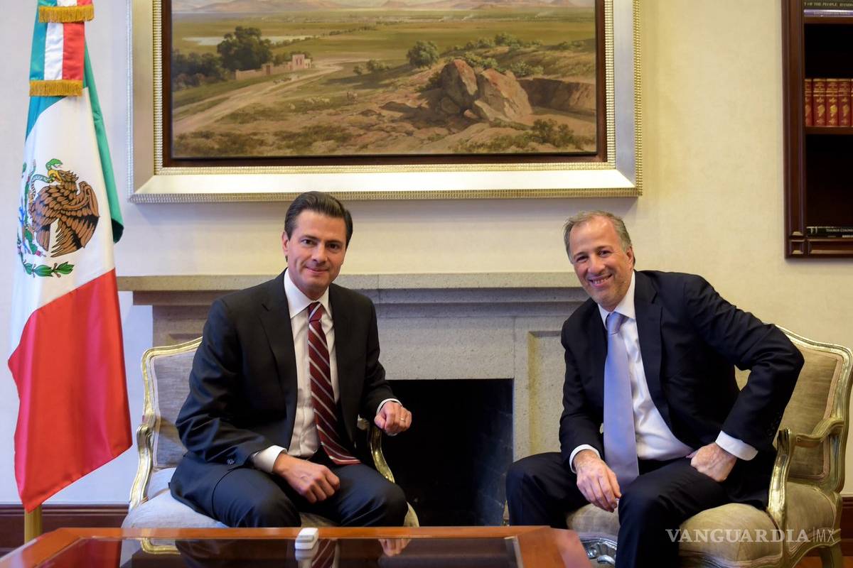 $!Peña Nieto se reúne con José Antonio Meade tras elección presidencial