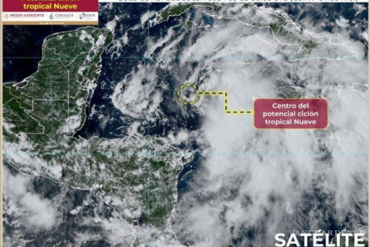 SMN identifica potencial ciclón tropical 9: ‘Helene’, mientras huracán ‘John’ avanza como categoría 2