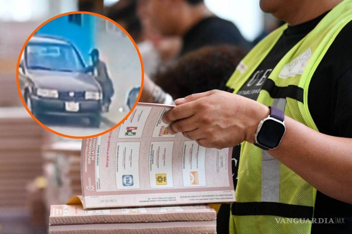 ¡Con todo y todo! Roban más de 2 mil boletas electorales y el coche de funcionario electoral en Puebla (video)