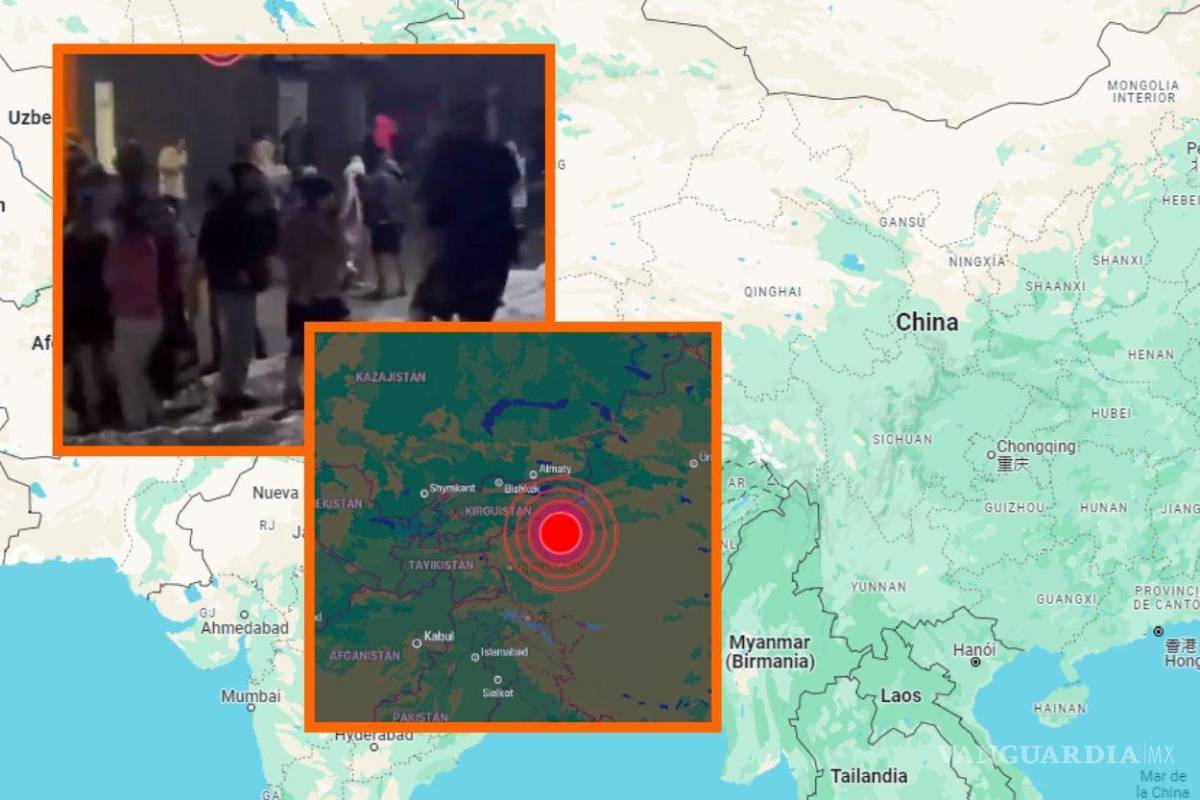 China: terremoto con magnitud 7 azotó en la frontera de Kirguistán y Sinkiang