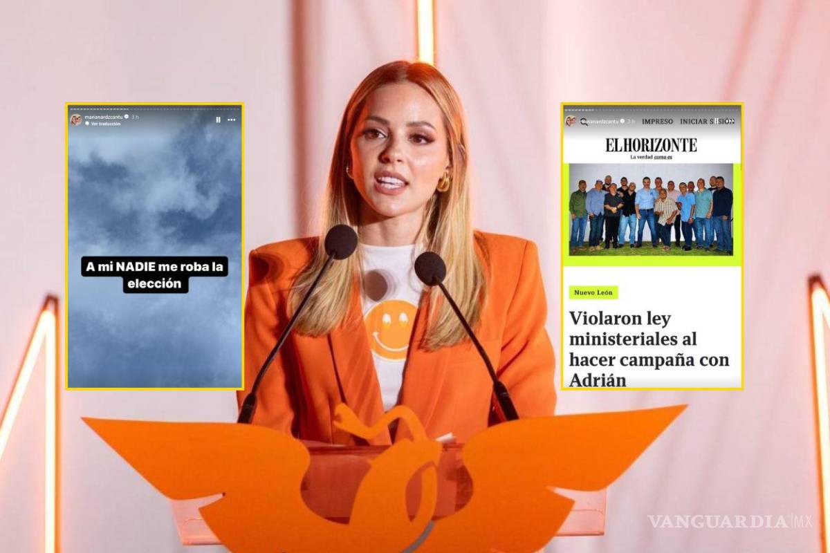 Fiscalía ‘metió mano’, acusa Mariana Rodríguez: ‘nadie me roba la elección’